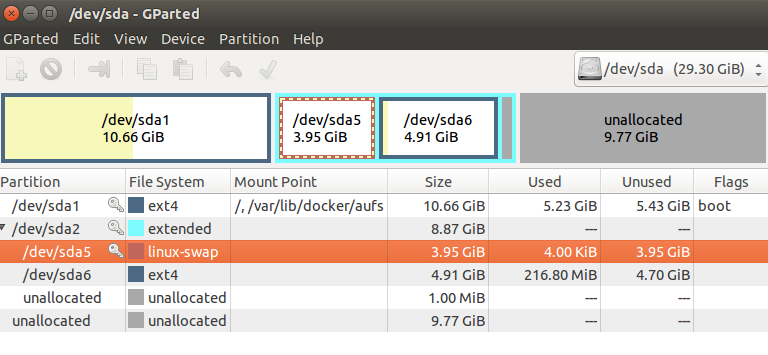 扩展VirtualBox中Ubuntu的磁盘空间-程序旅途