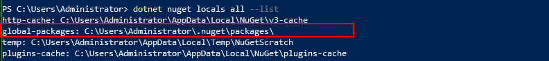 太占C盘空间了，将.nuget文件夹移到其他盘-程序旅途