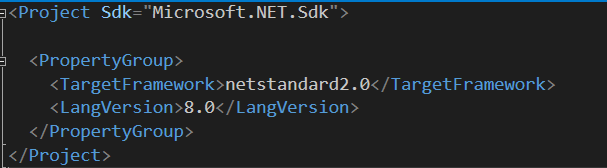 netstandard2.0 功能”Using 声明”在 C# 7.3 中不可用。请使用 8.0 或更高的语言版本 解决办法-程序旅途