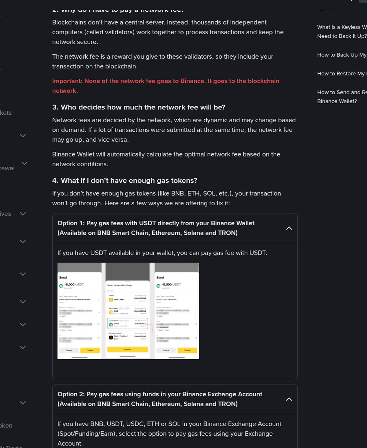 币安 Web3 钱包用 USDT 付 Gas 费怎么开:四链入口与兑换账户抵扣-程序旅途