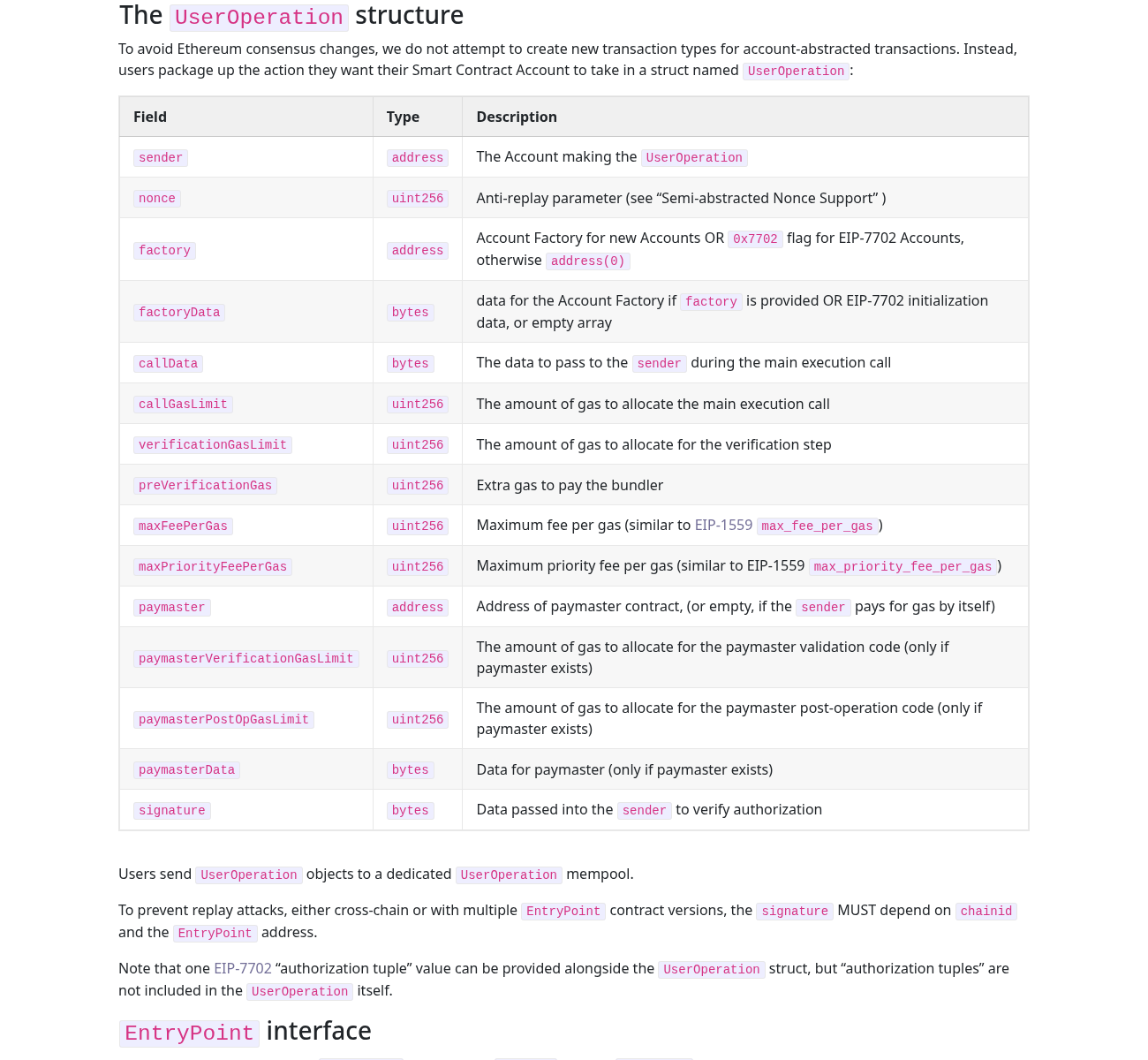 账户抽象 ERC-4337 是什么:UserOperation 字段怎么读-程序旅途