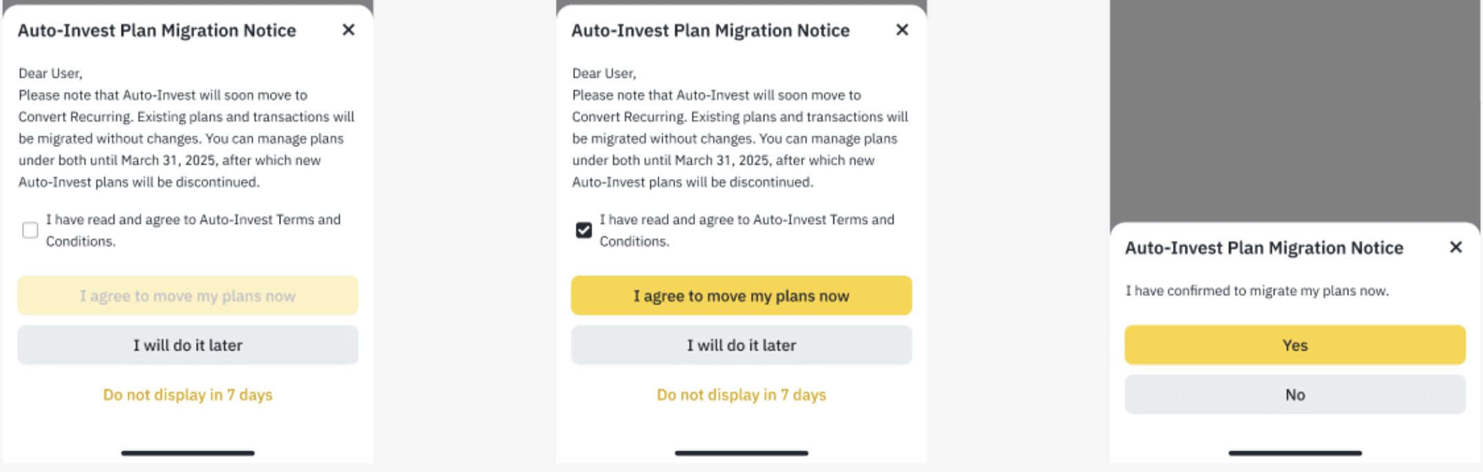 币安定投怎么开:Auto-Invest / 定期买入步骤-程序旅途