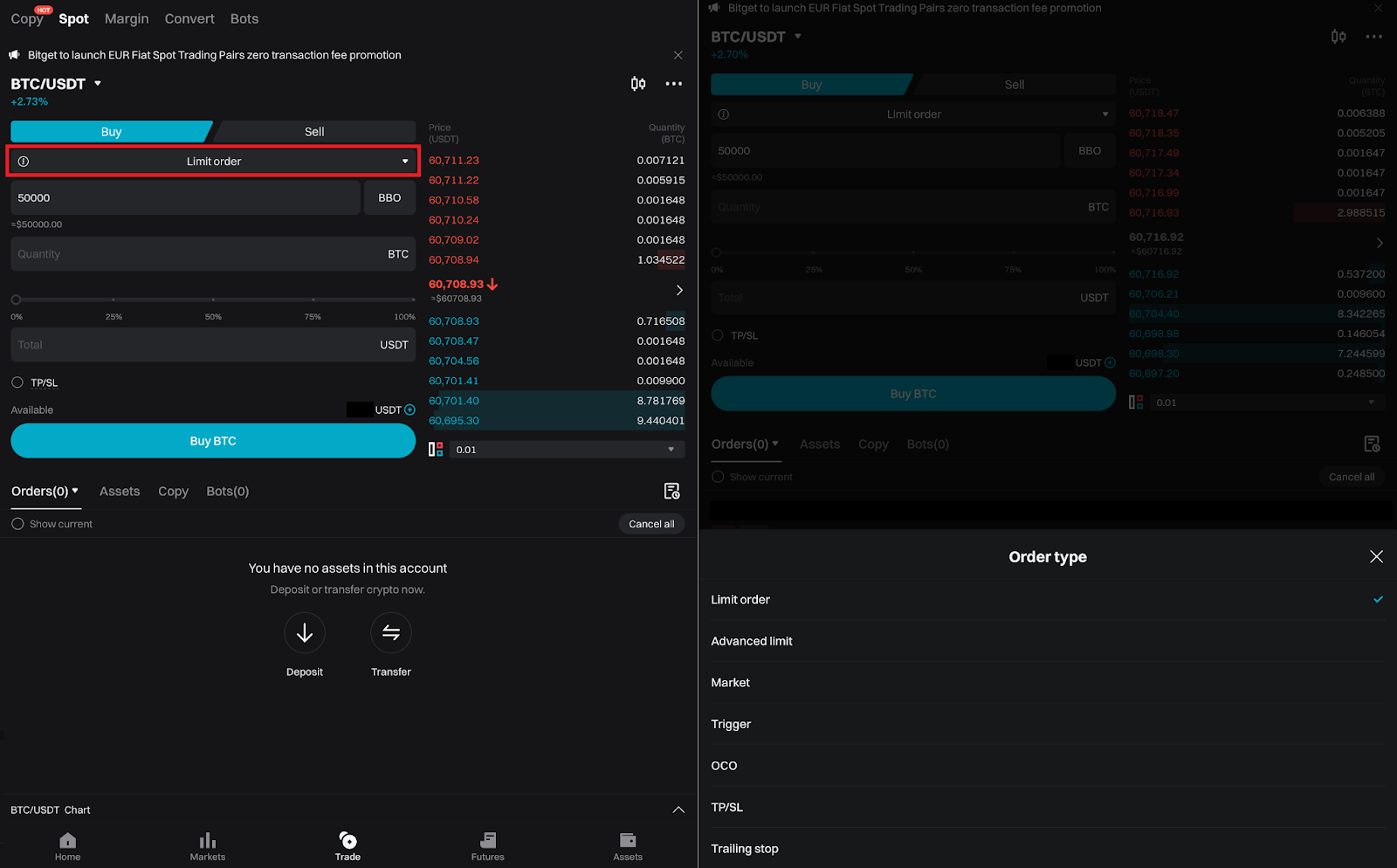 Bitget 现货怎么卖:USDT 交易对卖出步骤-程序旅途