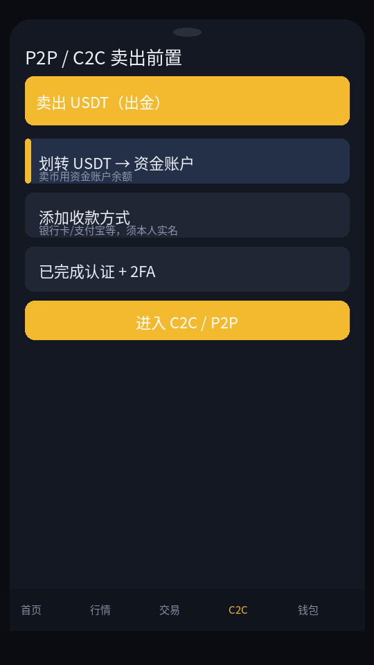 币安 P2P 卖 USDT 怎么操作:出金到银行卡步骤-程序旅途