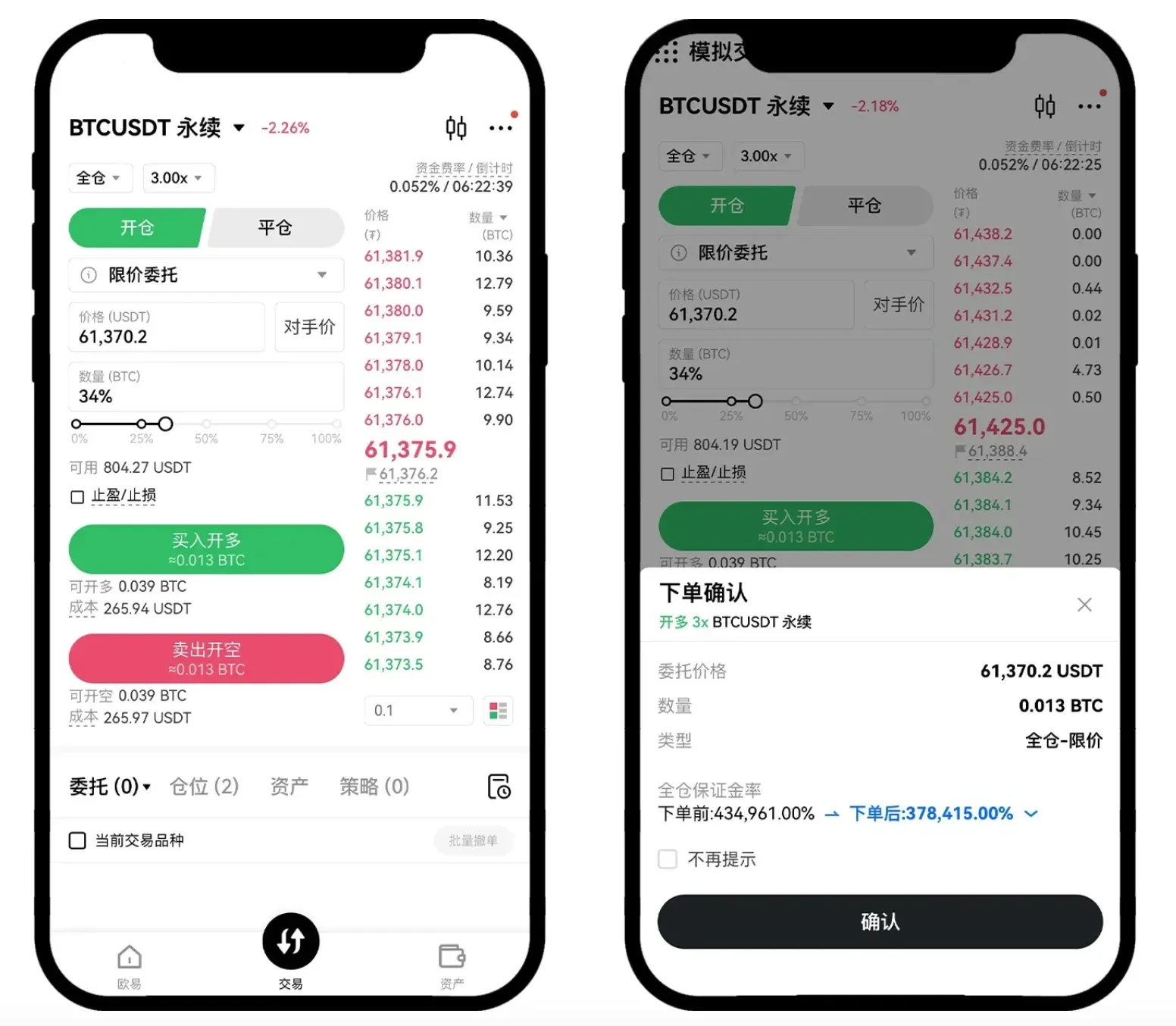 欧易合约杠杆怎么调:开仓前设置-程序旅途