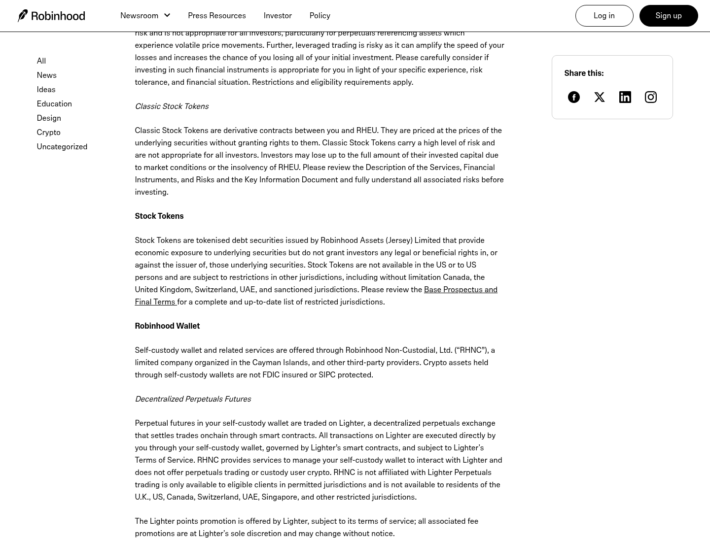 Robinhood Wallet 跟 Lighter 怎么拿积分:2 倍规则和地区限制-程序旅途