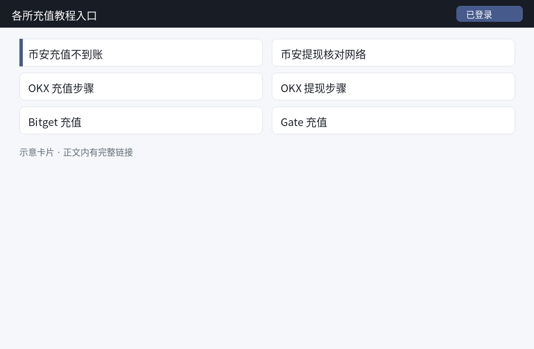 交易所充值选错网络怎么办:TRC20/ERC20 核对与自助排查-程序旅途