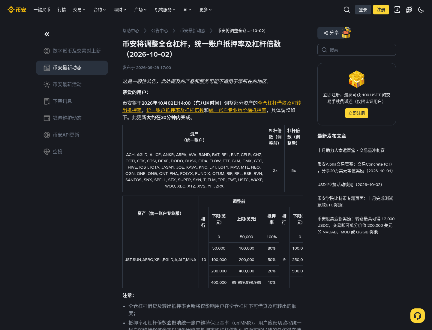 币安统一账户抵押率调整怎么核对:入口、uniMMR 与全仓借出差在哪-程序旅途